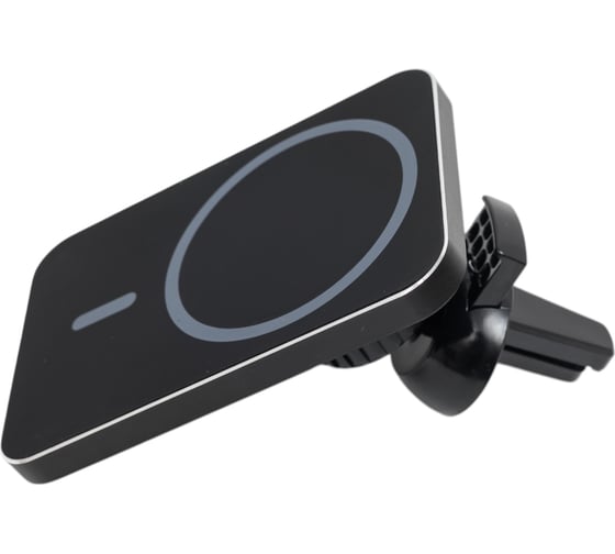 Беспроводное автомобильное ЗУ More Choice Smart 15W с кабелем Type-C 1м AW12S Black