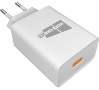 СЗУ More Choice 1USB 3.0A QC3.0 для Type-C быстрая зарядка NC52QCa White
