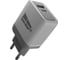 СЗУ More Choice Smart 2USB 3.0A PD 20W+QC3.0 быстрая зарядка NC71S Black 1