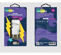 СЗУ More Choice 2USB 2.1A для Lightning 8-pin NC24i White