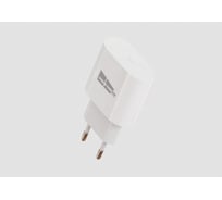 СЗУ More Choice Smart 1USB 3.0A PD 20W быстрая зарядка NC70S White