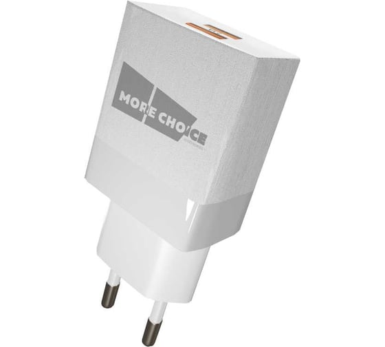 СЗУ More Choice 2USB 2.1A для Type-C NC24a White