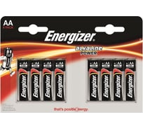 Щелочная батарейка LR6 AA POWER 1.5В бл/8 ENERGIZER 7638900410686