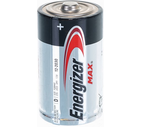 Щелочная батарейка LR20 D MAX 1.5В бл/2 ENERGIZER 7638900426823