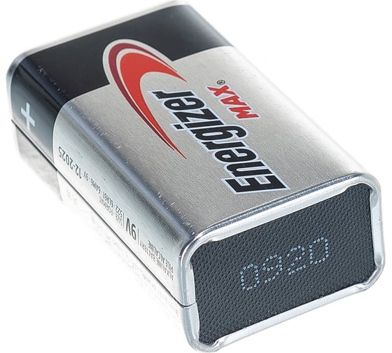 Щелочная батарейка Energizer 6LR61 MAX 9В бл/1 7638900410297