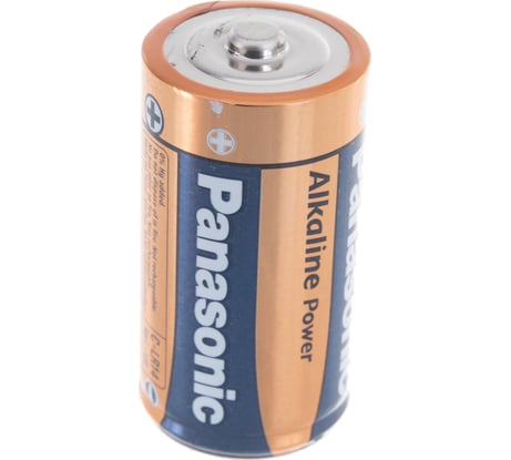 Щелочная батарейка LR14 C Alkaline 1.5В бл/2 Panasonic 5410853039242