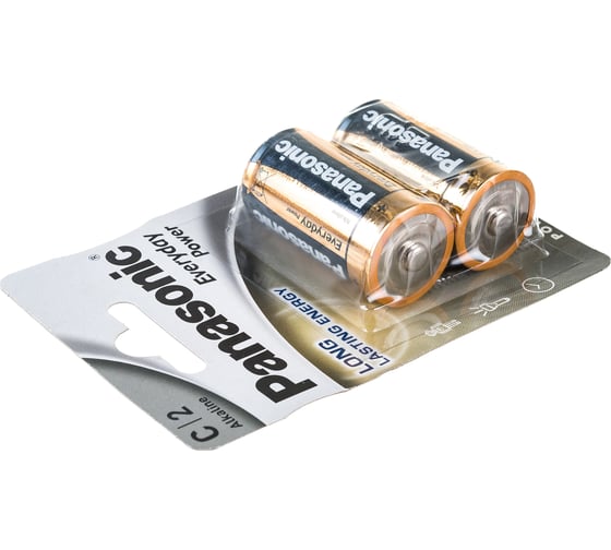 Щелочная батарейка LR14 C Everyday Power 1.5В бл/2 Panasonic 5410853024682