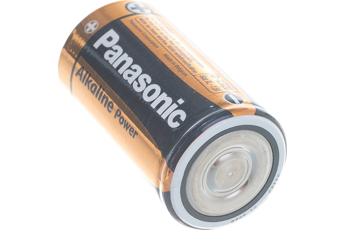 Батарейка Panasonic Alkaline Power D/LR20, 2 шт.