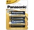 Щелочная батарейка LR20 D Alkaline 1.5В бл/2 Panasonic 5410853039211 1