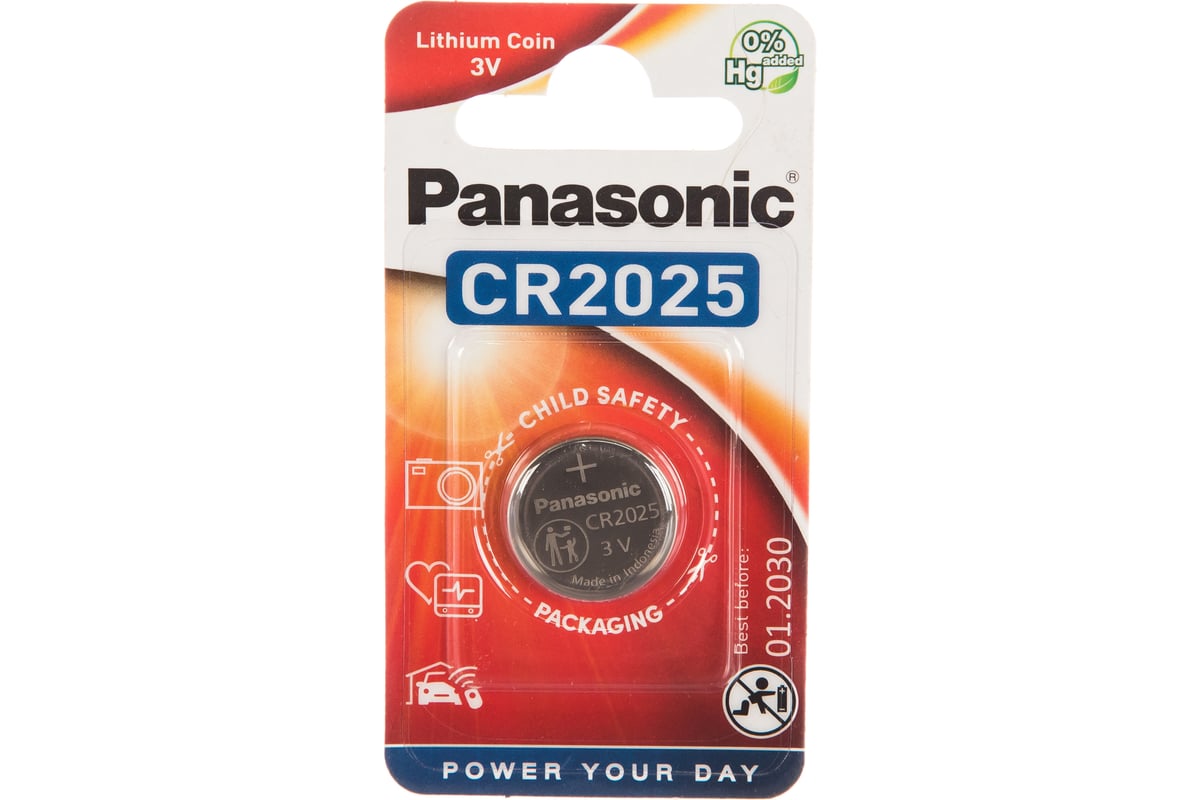 Panasonic on sale cr2025 battery