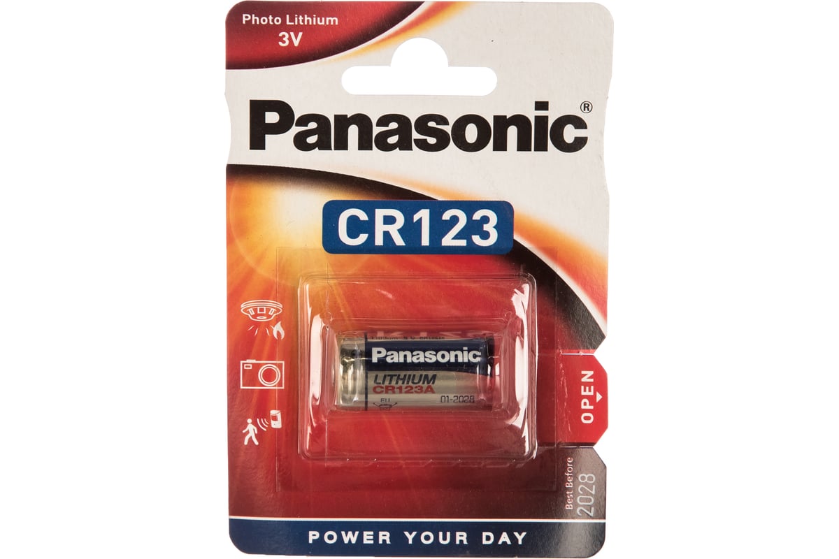 Panasonic cr123 discount