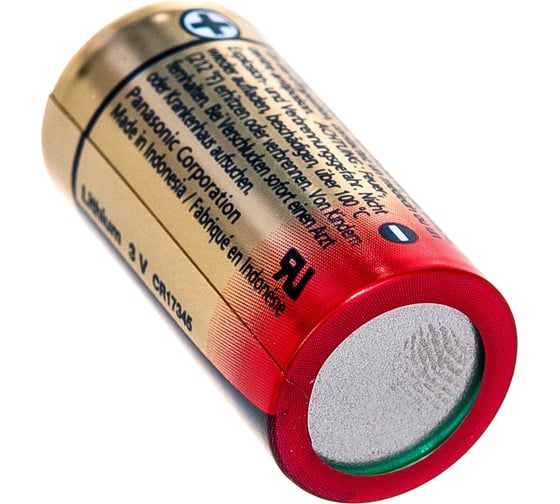 Литиевая батарейка CR123 3В бл/1 Panasonic 5410853017097