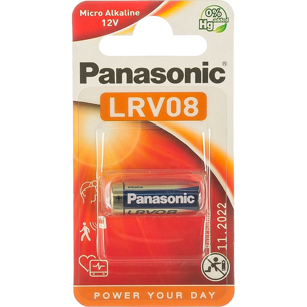 батарейка Panasonic 23A 12V (Lrv08) Bl1