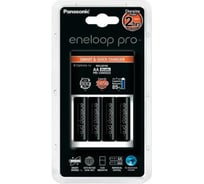 Зарядное устройство eneloop K-KJ16HCC40E Smart&Quick Charger для 1-4 AA/AAA + 4*AA 2500mAh Panasonic 5410853052265