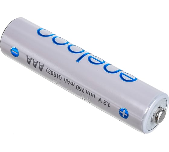Аккумулятор R03 AAA eneloop Ni-MH 750mAh предзаряженный бл/2 Panasonic 5410853052678