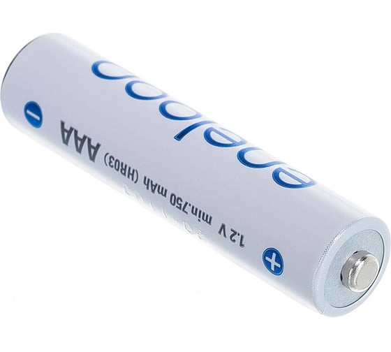 Аккумулятор R03 AAA eneloop Ni-MH 750mAh предзаряженный бл/4 Panasonic 5410853052685