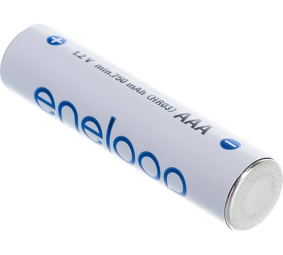 Аккумулятор R03 AAA eneloop Ni-MH 750mAh предзаряженный бл/4 Panasonic 5410853052685