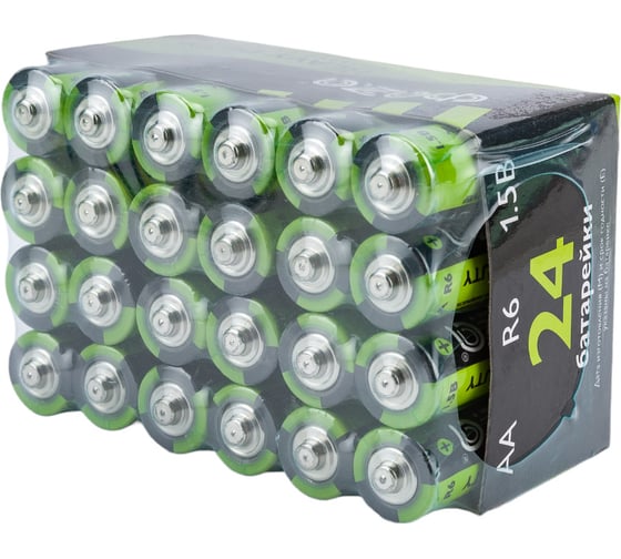 Элемент питания ФАZА солевой AA/R6 1.2В Heavy Duty Pack-24 (уп.24шт) 5042292