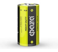 Элемент питания ФАZА солевой D/R20 1.5В Heavy Duty Pack-6 (уп.6шт) 5042353