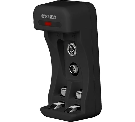 Устройство зарядное ФАZА B-50USB Ni-Cd/Ni-MH (2хAA/2хAAA/1х9В "Крона") индикатор зарядки питание от USB + 2хAA 2000мА.ч кабель MicroUSB-USB в компл. 5038837