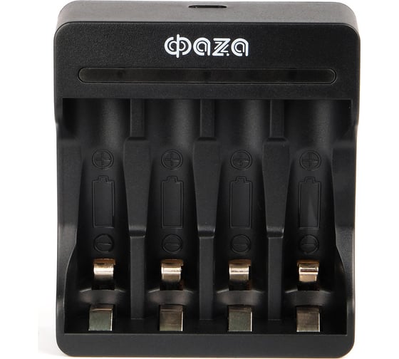 Устройство зарядное ФАZА B-95USB Ni-Cd/Ni-MH (4хAA/4хAAA/1х9В "Крона") индикатор зарядки питание от USB кабель MicroUSB-USB в компл. 5038899