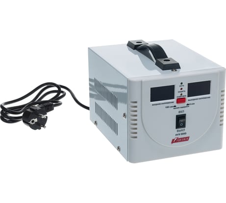 Стабилизатор напряжения Powerman 1ф 0,5 кВА AVS 500 D 6028662