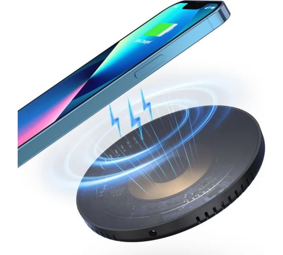 Беспроводное зарядное устройство Choetech 10 Вт, с креплением под стол T590-F T590-F-101EUBK