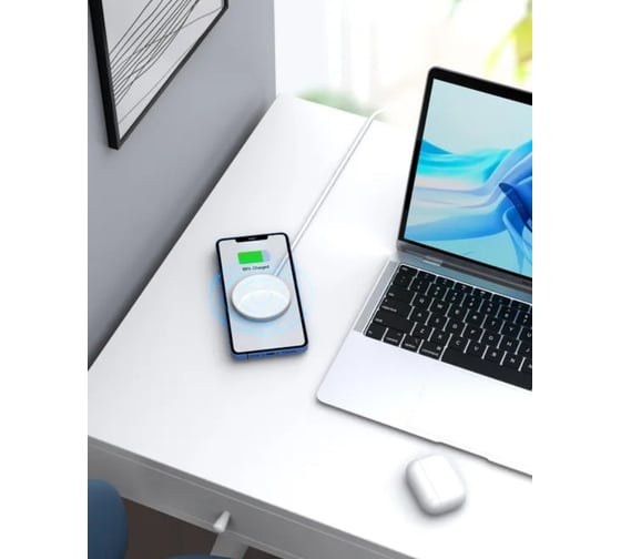 Беспроводное зарядное устройство Choetech Magsafe 15 Вт T517-F-412WH