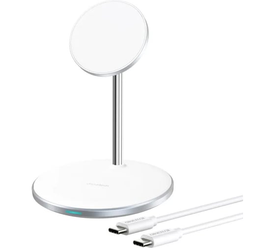 Магнитная станция Magsafe для беспроводной зарядки Choetech 2 в 1 iPhone+Airpods T581-F-101CCWH