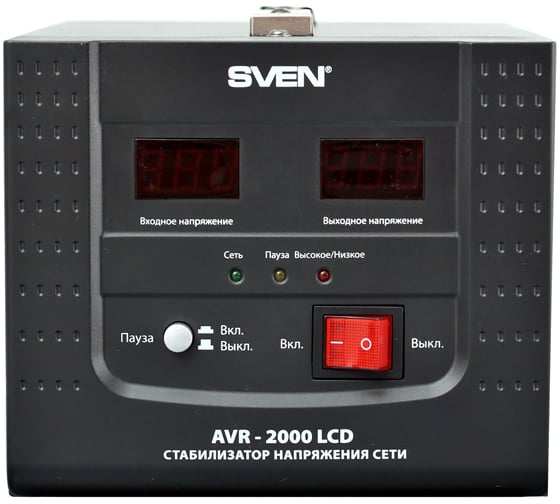 Стабилизатор напряжения SVEN AVR-2000 LCD