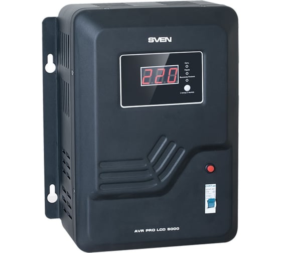 Стабилизатор напряжения SVEN AVR PRO LCD 5000
