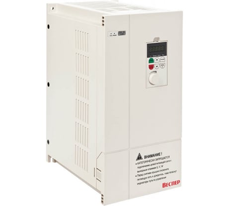 Преобразователь частоты Веспер E4-8400-025H 18,5кВт 380В, со съемным пультом VSP5967