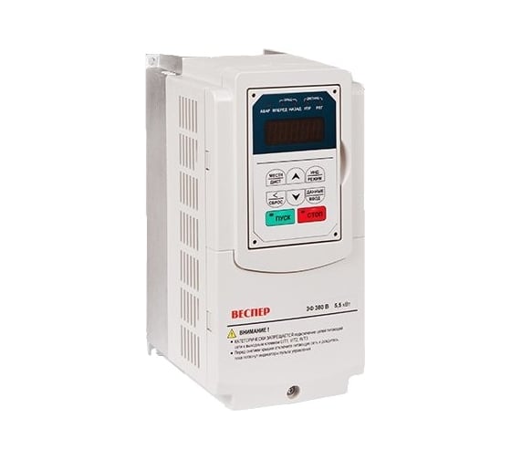 Преобразователь частоты Веспер E5-Р7500-050H 37кВт 380В, с управлением группой насосов, ПЛК и пультом VSP5916 1