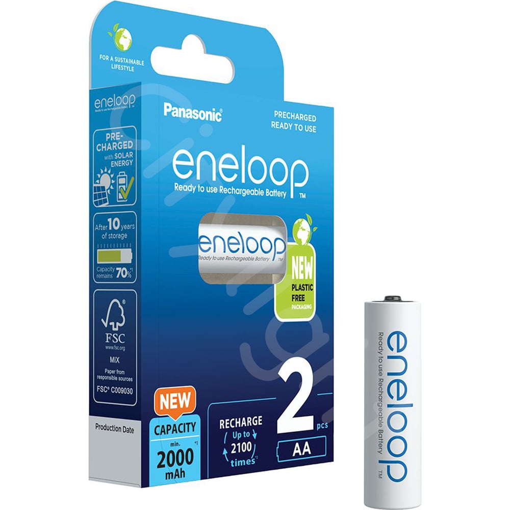 Panasonic Eneloop Pro Chargeur + 4 Piles Rechargeables AA - Chargeur De Piles