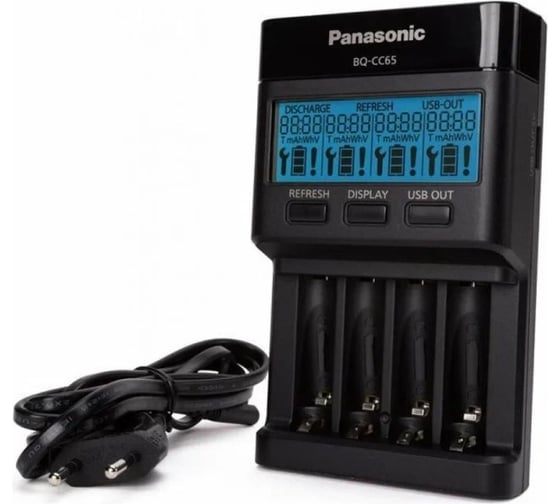 Зарядное устройство Panasonic BQ-CC65E Smart-Quick Charger w/o batteries УТ-00000499