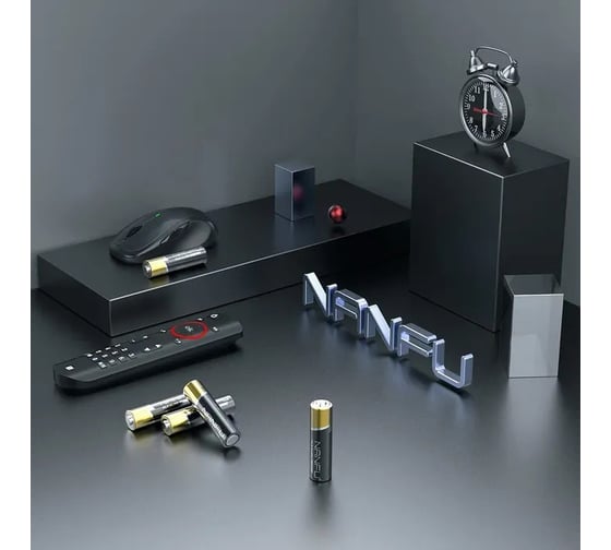 Батарейка NANFU alkaline aaa 4шт./бл 6901826017590 LR03 4B