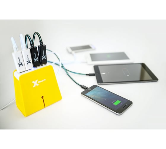 Портативное мультизарядное USB устройство X-flash XF-HC-4USB-5A 46836