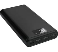 Внешний аккумулятор Borofone bt2d fullpower power bank (30000mah), черный 681048