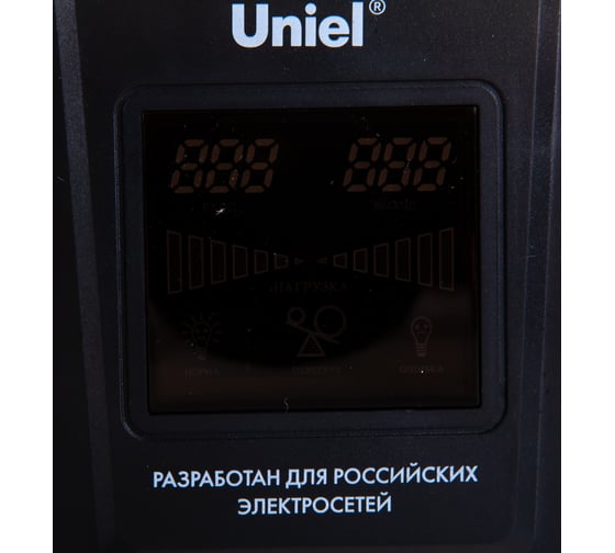 Напольный стабилизатор с расширенным диапазоном входного напряжения Uniel RS-1/1000LS 09497