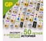 Алкалиновая батарейка GP super alkaline 4lr61 - 1 шт. на блистере 1412AP-2CR1 1412AP-2CR1 26074343 8