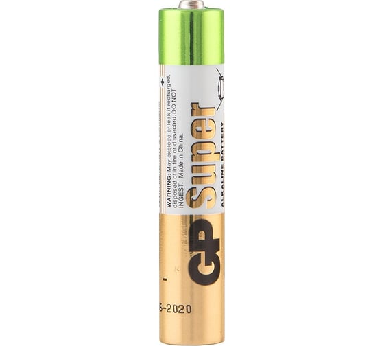 Алкалиновые батарейки GP super alkaline 25а аааa - 2 шт. на блистере 25A-2CR2 25A-2CR2 26074433
