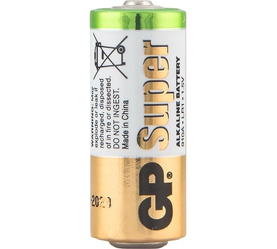 Алкалиновые батарейки GP super alkaline 910a типоразмера n - 2 шт. на блистере 910A-2CR2 910A-2CR2 26074367