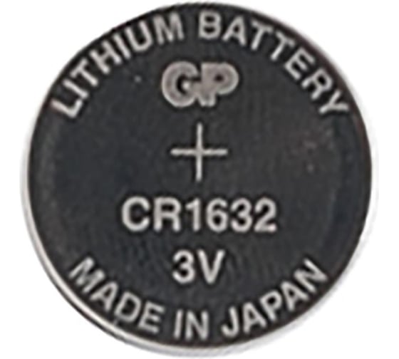 Литиевая дисковая батарейка GP lithium cr1632 - 1 шт. в блистере CR1632-7CR1 CR1632-7CR1 26074373
