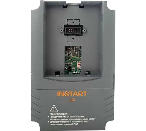 Преобразователь частоты INSTART lci-g0.4-2b (S) 0,4 квт, 2.3а, 1ф, 220в, 50гц/60гц, ip20, с панелью управления 000 90100
