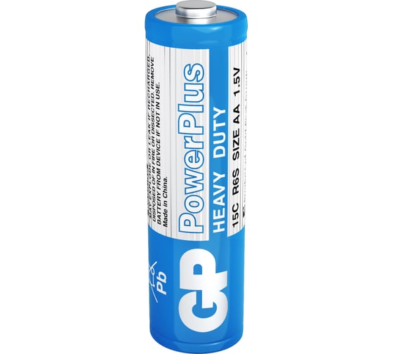 Солевые батарейки powerplus GP 15c aa - 4 шт. в пленке 15CEBRA-2S4 15CEBRA-2S4 26074361