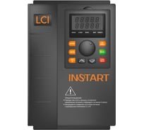 Преобразователь частоты INSTART lci-g11/p15-4b+lci-fm 11квт/15квт, 24а/30а, 3ф, 380в, 50гц/60гц, ip20, с панелью управления 000 91134