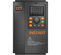 Преобразователь частоты INSTART lci-g22/p30-4b 22квт/30квт, 46а/58а, 3ф, 380в, 50гц/60гц, ip20, с панелью управления 000 91400