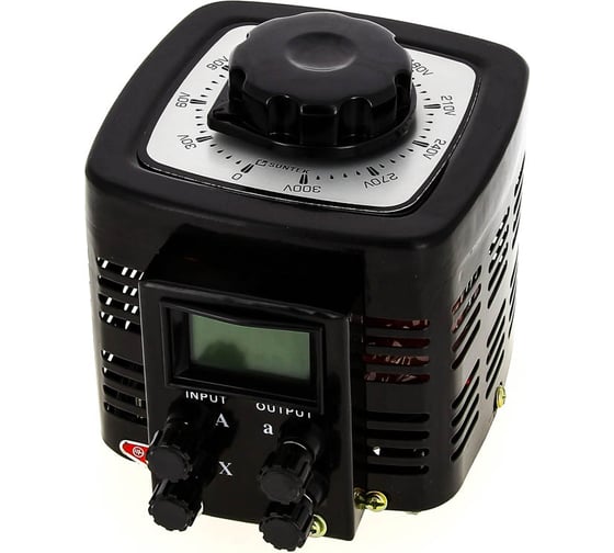 Лабораторный автотрансформатор SUNTEK 500ВА 0-300 Вольт SK2.1_LTR0500