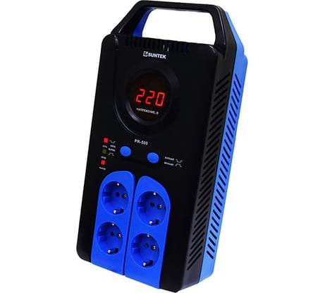 Стабилизатор напряжения SUNTEK PR 500 ВА, 120-285В, SK1.1_PR0500