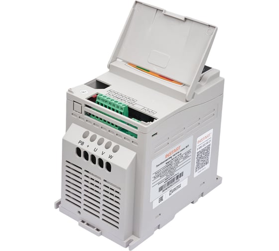 Преобразователь частоты INSTART mci-g0.75-4b 0.75квт, 2.3а, 3ф, 380в, 50гц/60гц, ip20, с панелью управления 000 40500